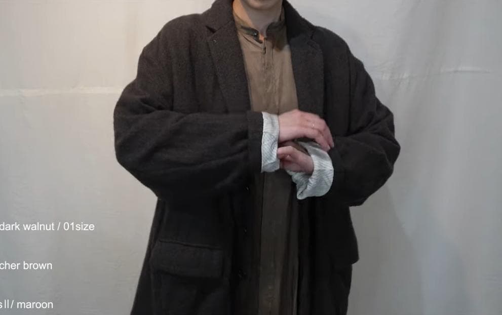 SUZUKI TAKAYUKI　新作メンズ真冬縮絨コート■ポールハーデン