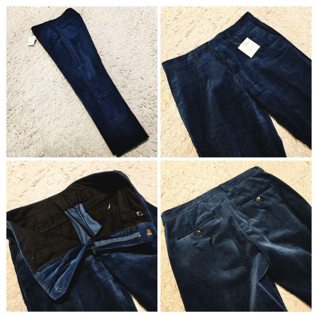 トゥモローランド セットアップ スーツ ネイビー コットン イタリア製生地 希少