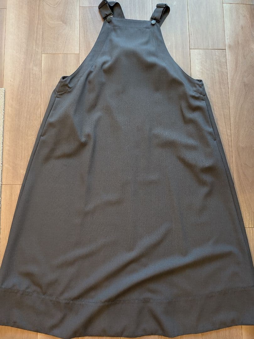 【美品】カレンソロジー　サロペットワンピース　グレー