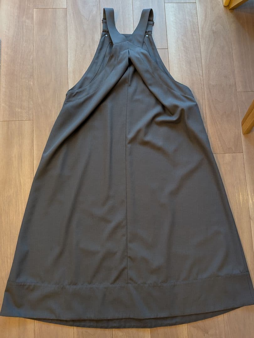 【美品】カレンソロジー　サロペットワンピース　グレー