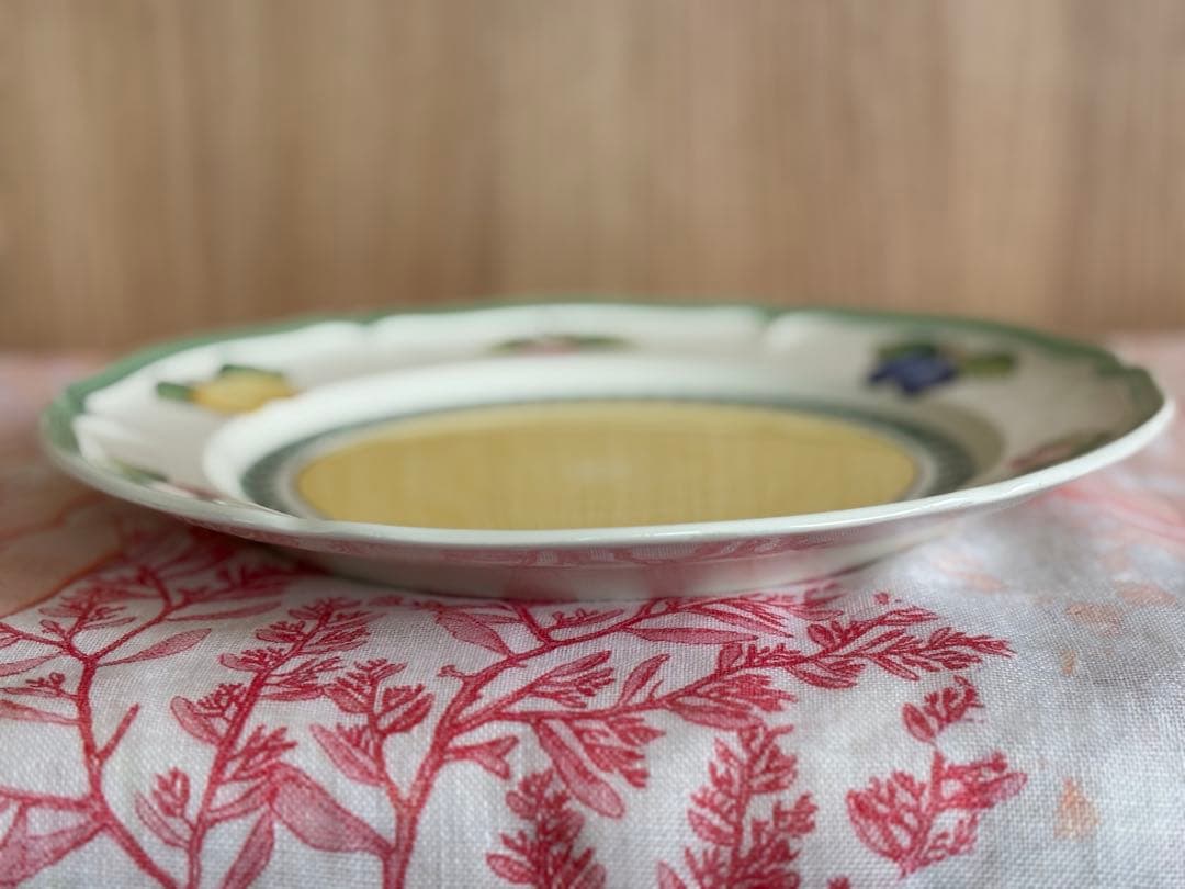 ビレロイ&ボッホフレンチガーデン26.5cmプレート6枚