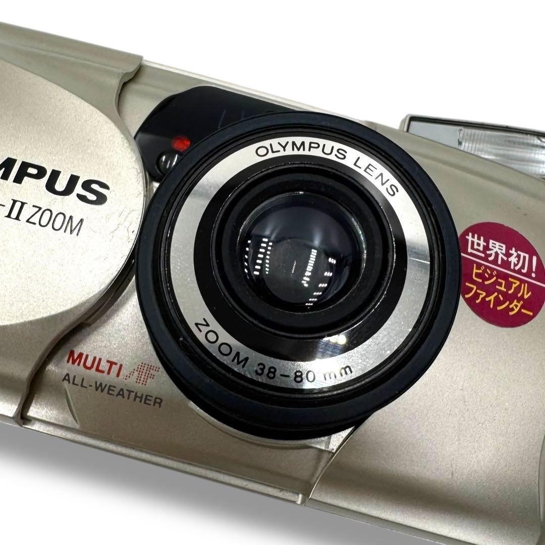 完動品 Olympus オリンパス mju ii 2 Zoom VF