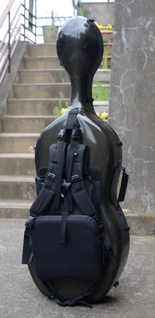 MUSILIA カーボンファイバーチェロケース　4/4