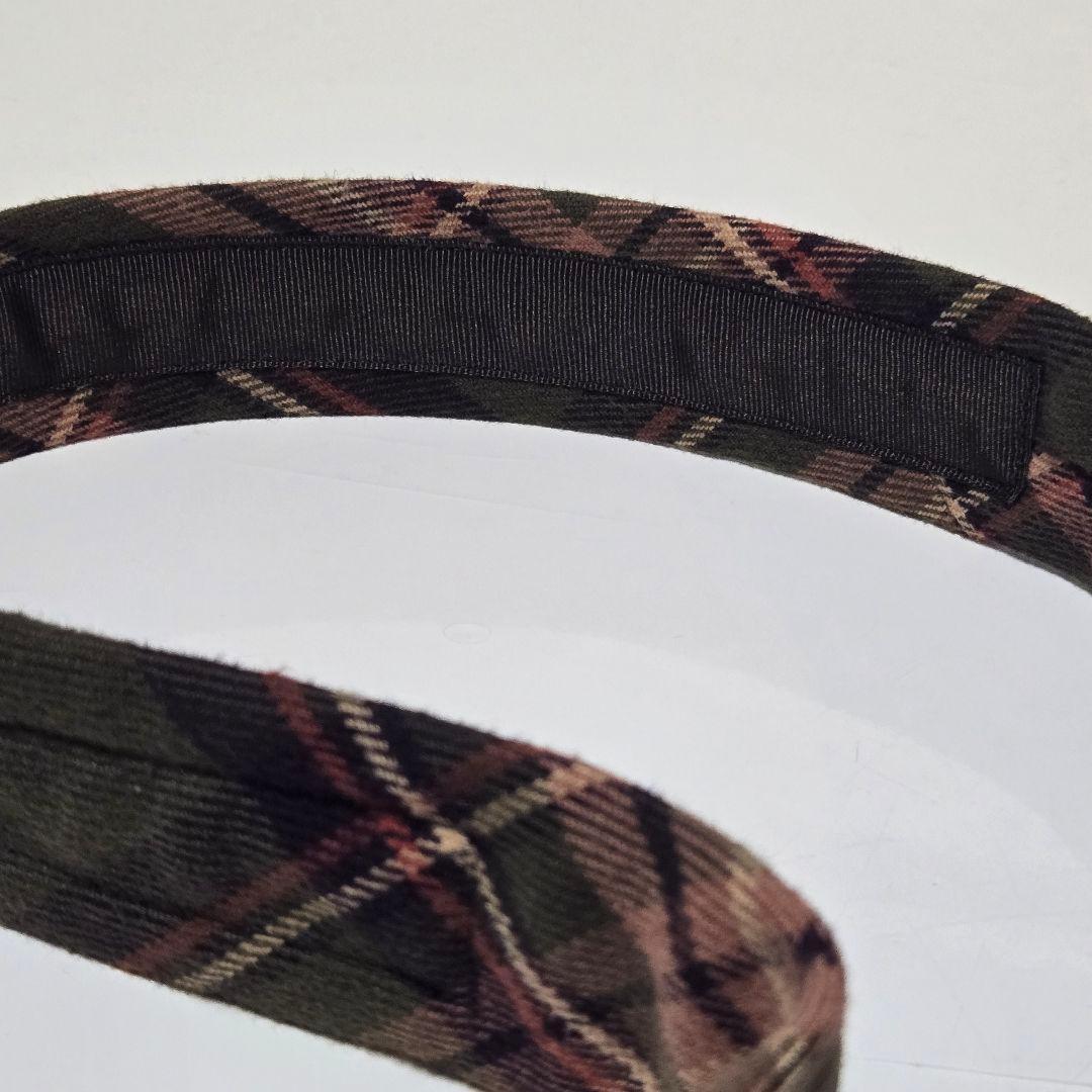 【USA製】エンジニアードガーメンツ オリーブ チェック ネクタイ★