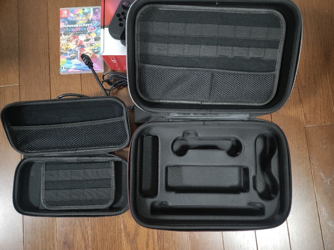 【マリオカート付】Switch 本体セット+収納ケース付