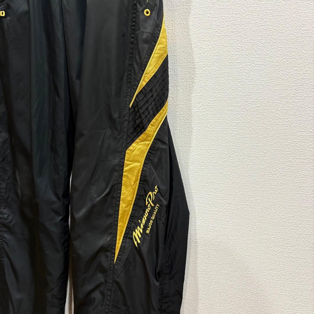 MizunoPro ミズノプロ　上下　黒金　ウィンドブレーカー　L ブレスサーモ