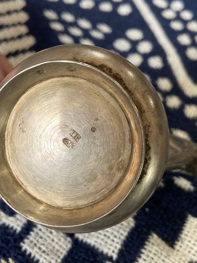 刻印有　アンティーク　ティーセット　ティーポット