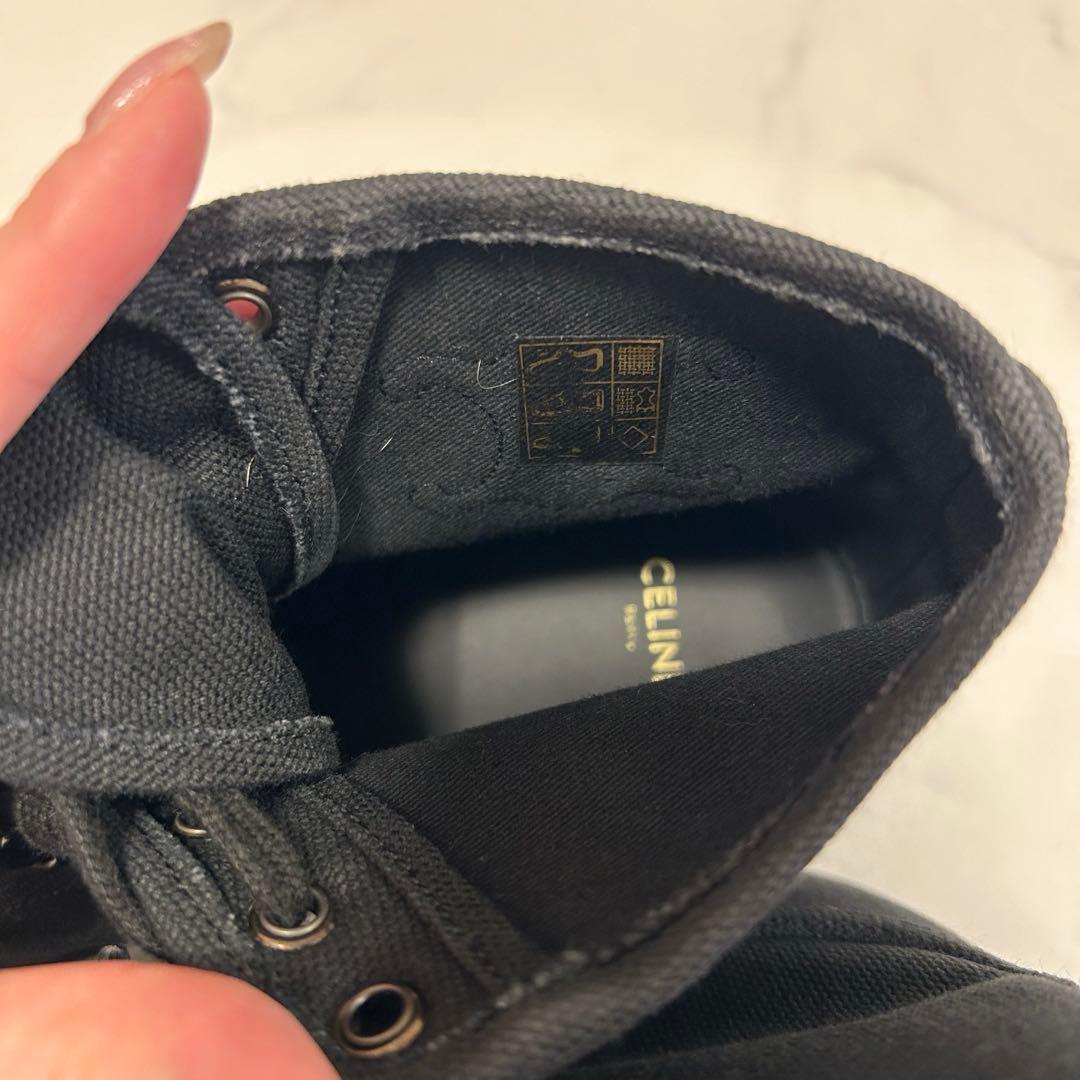 最終値下げ　セリーヌ　ハイカットスニーカー