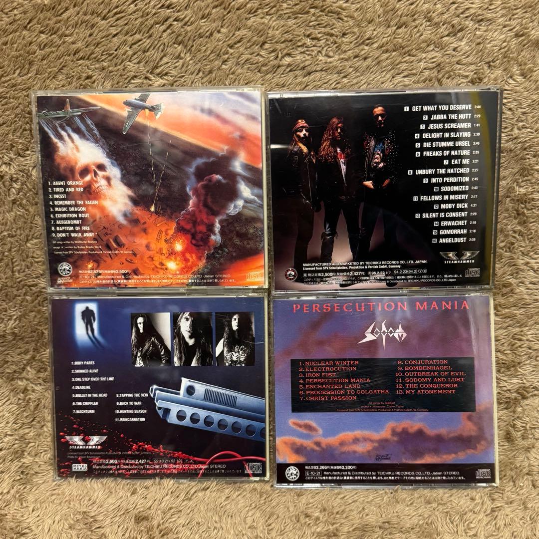 SODOM CD4枚セット