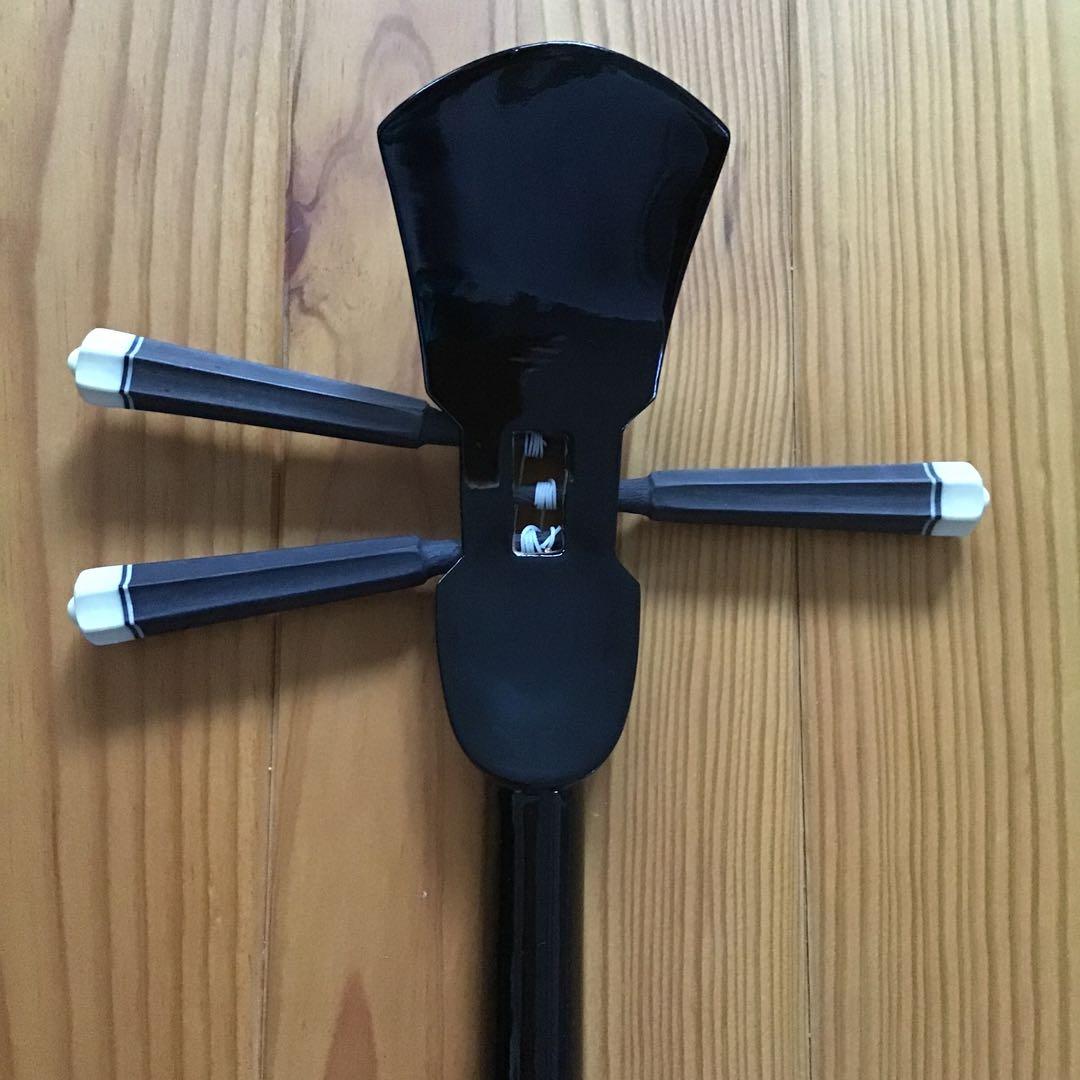 沖縄　三線セット　人工皮　ケース付き