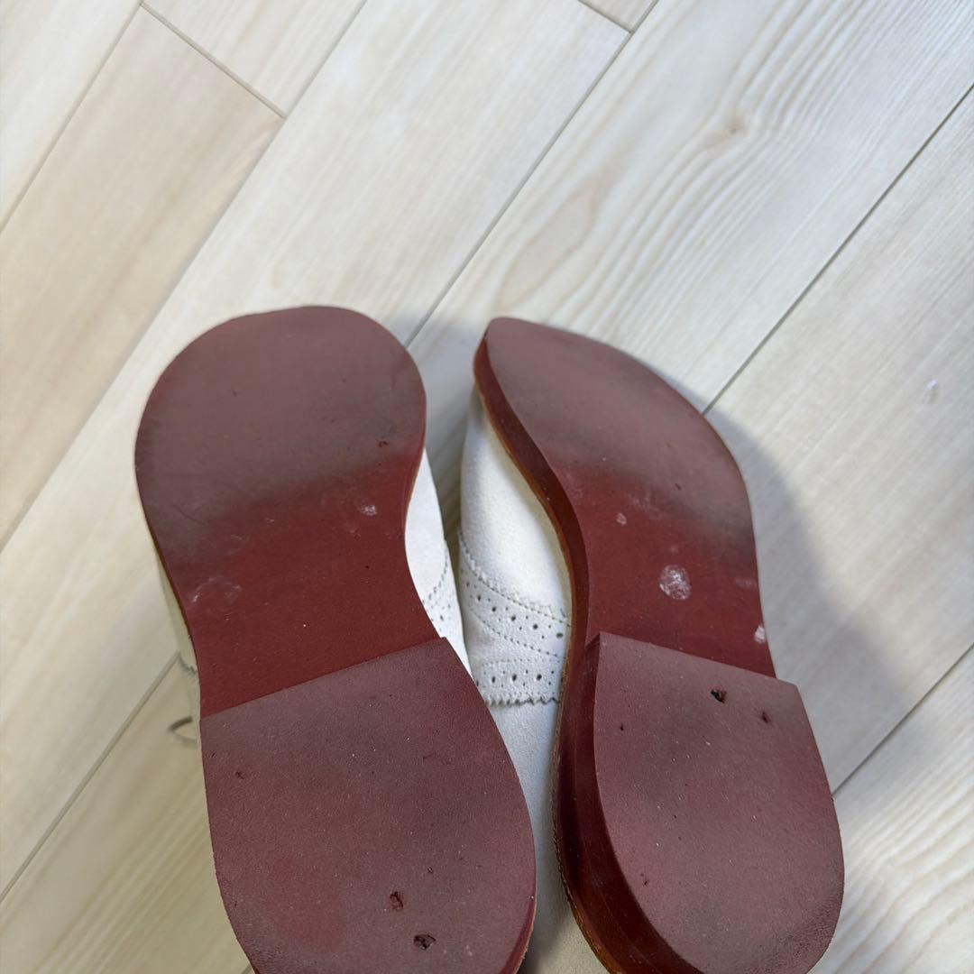 WALK OVER ホワイトバックス ダービーシューズ ウォークオーバー　サドル