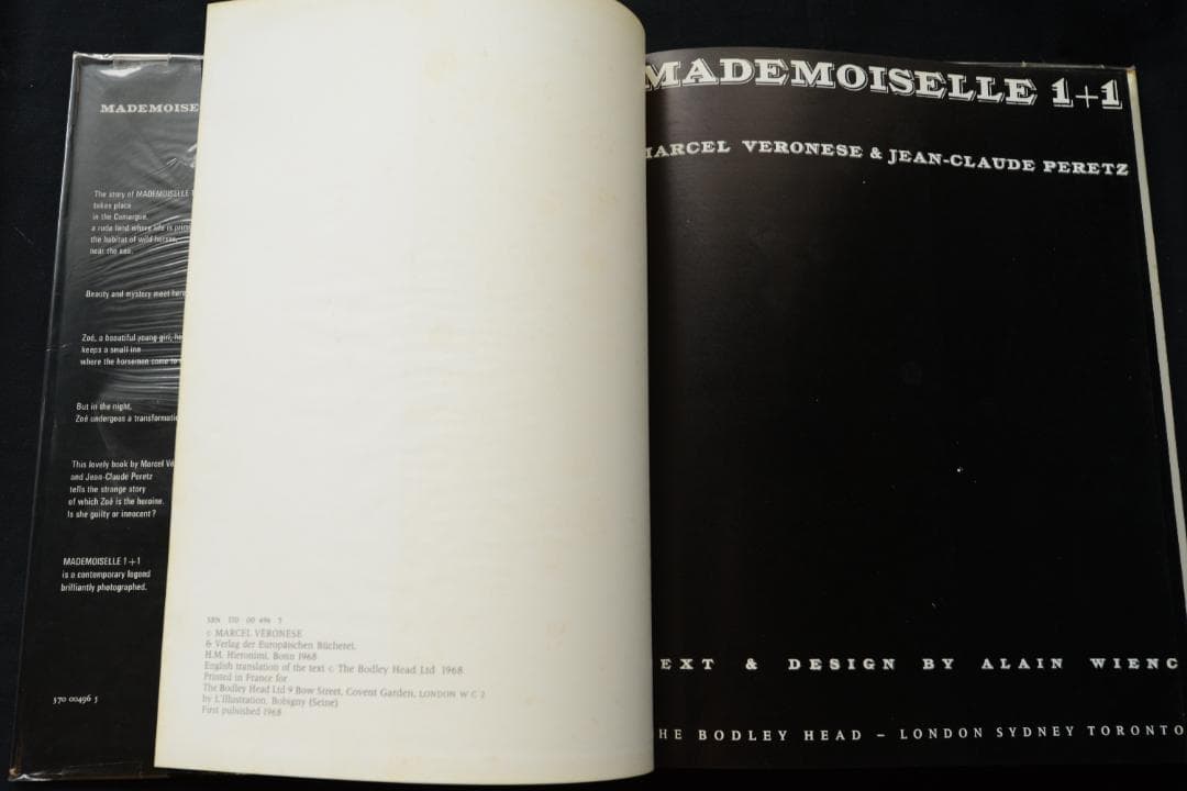 『MADEMOISELLE 1+1 』1968年初版発行