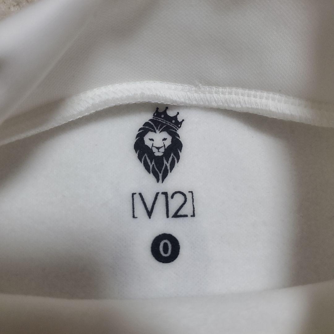 【新品タグ付】V12 ヴィトゥエルヴ レディース長袖　モックネックシャツ　裏起毛