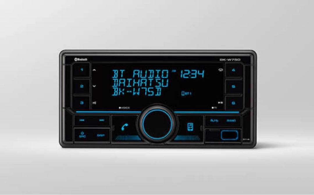 新品未使用　ダイハツ KENWOODオーディオ BK-W75D