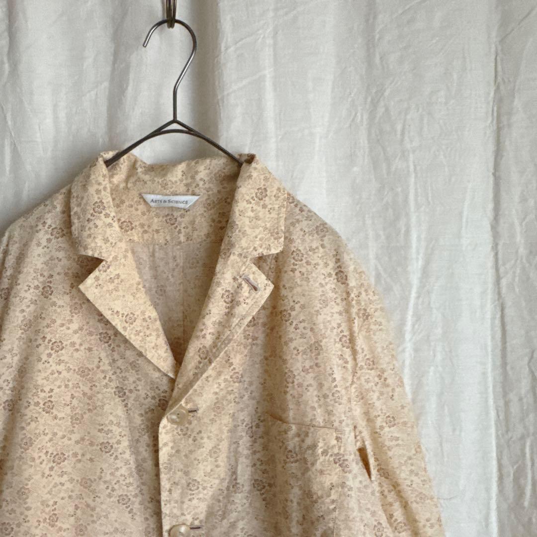 レア アーツ&サイエンス 22SS flower jacket 花柄 ジャケット