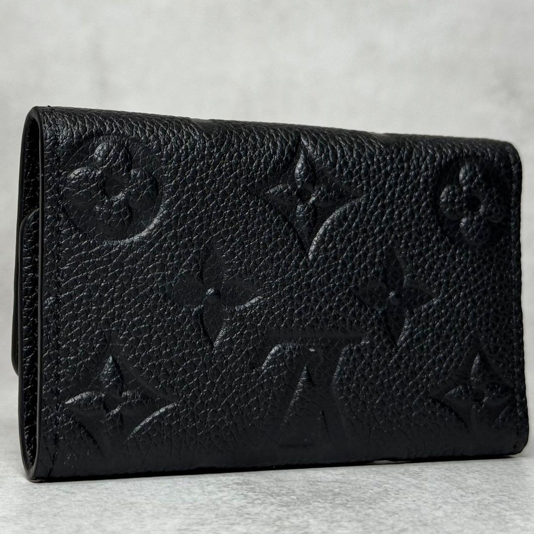 ルイヴィトン モノグラム アンプラント ノワール ミュルティクレ6 キーケース