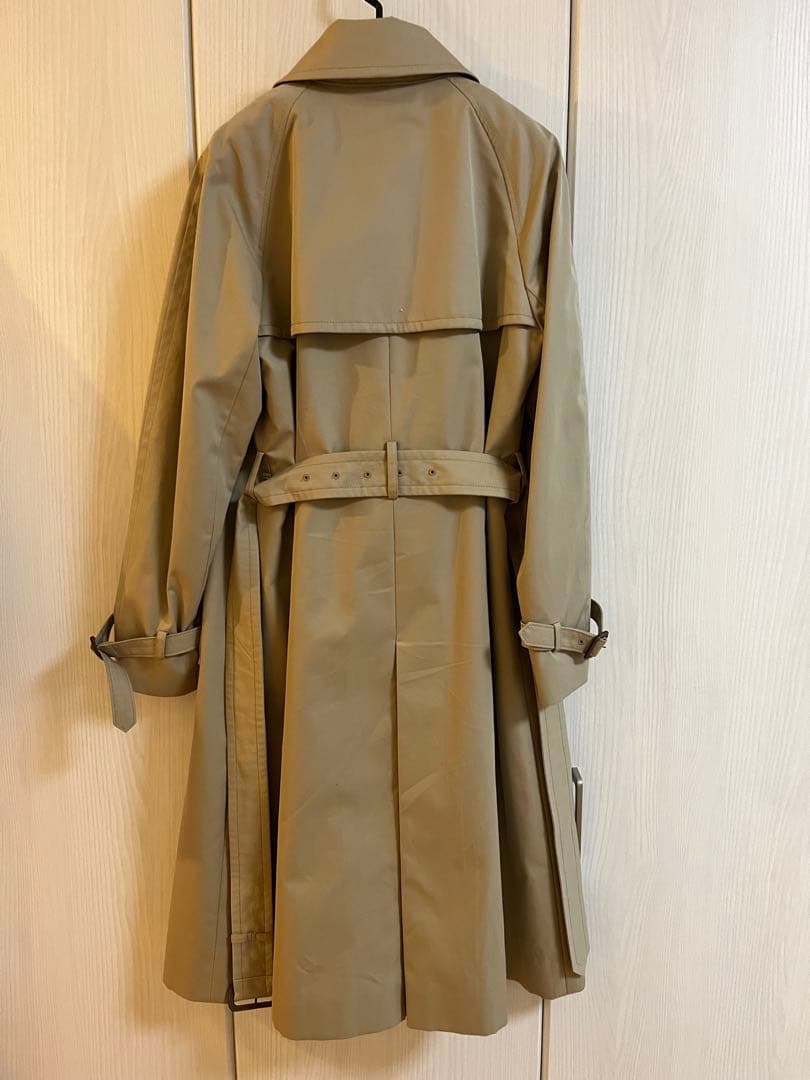 OLD ENGLAND ベージュ トレンチコート ウエストベルト、ライナー付き
