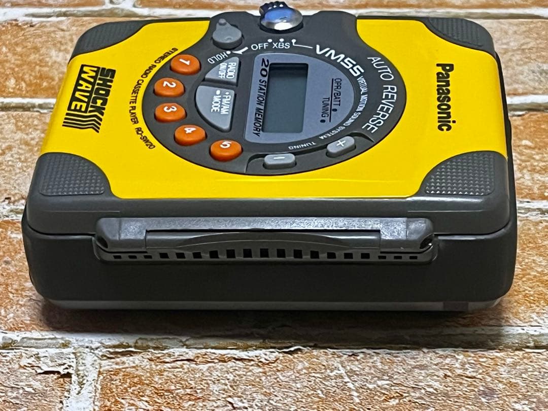 【整備品】Panasonic SHOCKWAVE RQ-SW20 イエロー