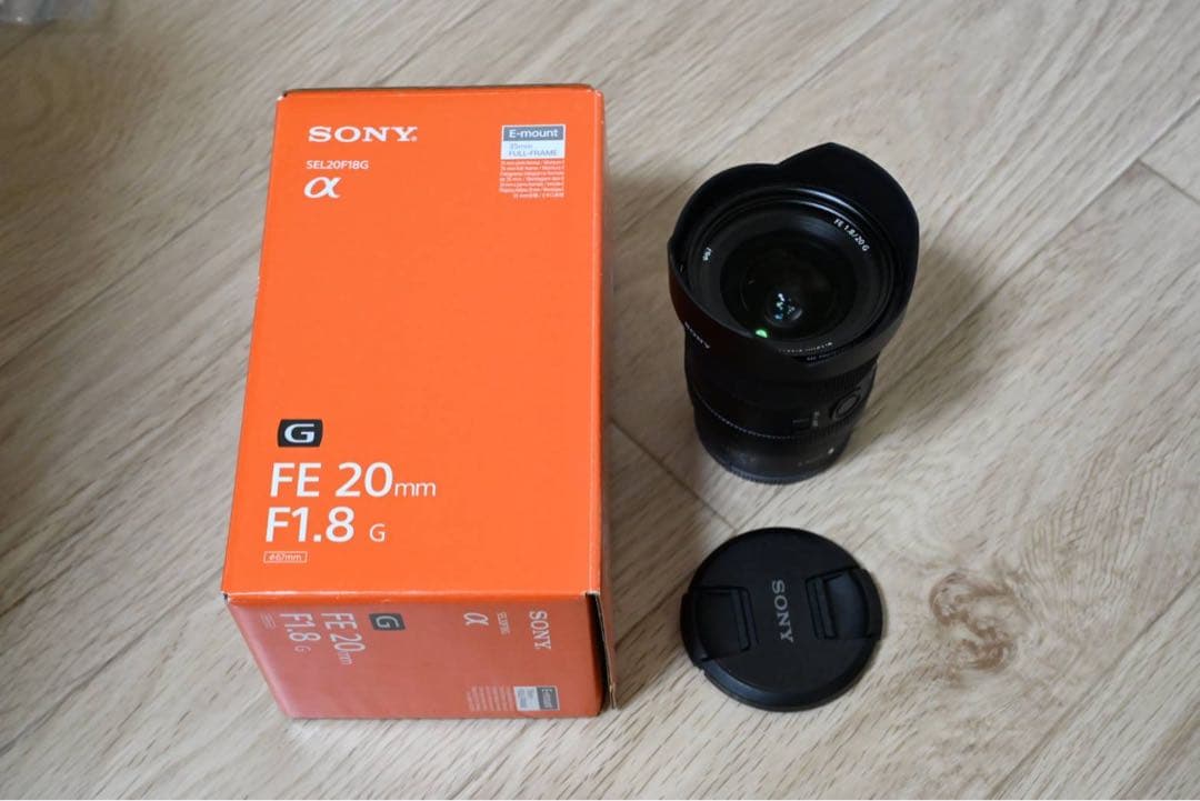 レンズ(単焦点) sony sel20f18g