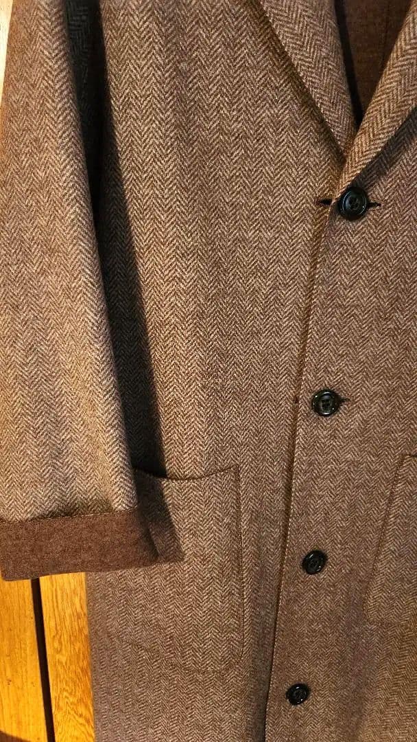 超美品✨クロス&クロス ウールリバーシブルチェスターコート税込74,800円