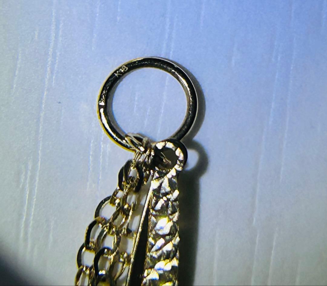 K18YG スイングデザインチャーム