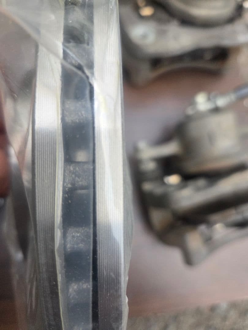 パッソセッテ　新品ブレーキローター　新品ブレーキパット　ブレーキキャリパーセット