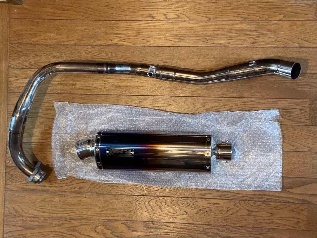 WRS JMCAフルエキゾースト チタンオーバル ST-OVALマフラー r25
