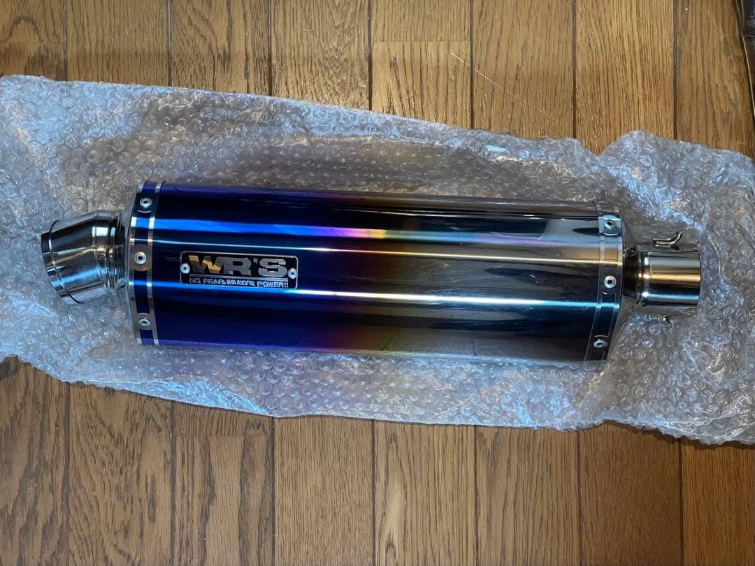 WRS JMCAフルエキゾースト チタンオーバル ST-OVALマフラー r25