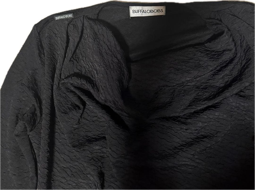 トップス 00s archive buffalo bobs Drape neck Top