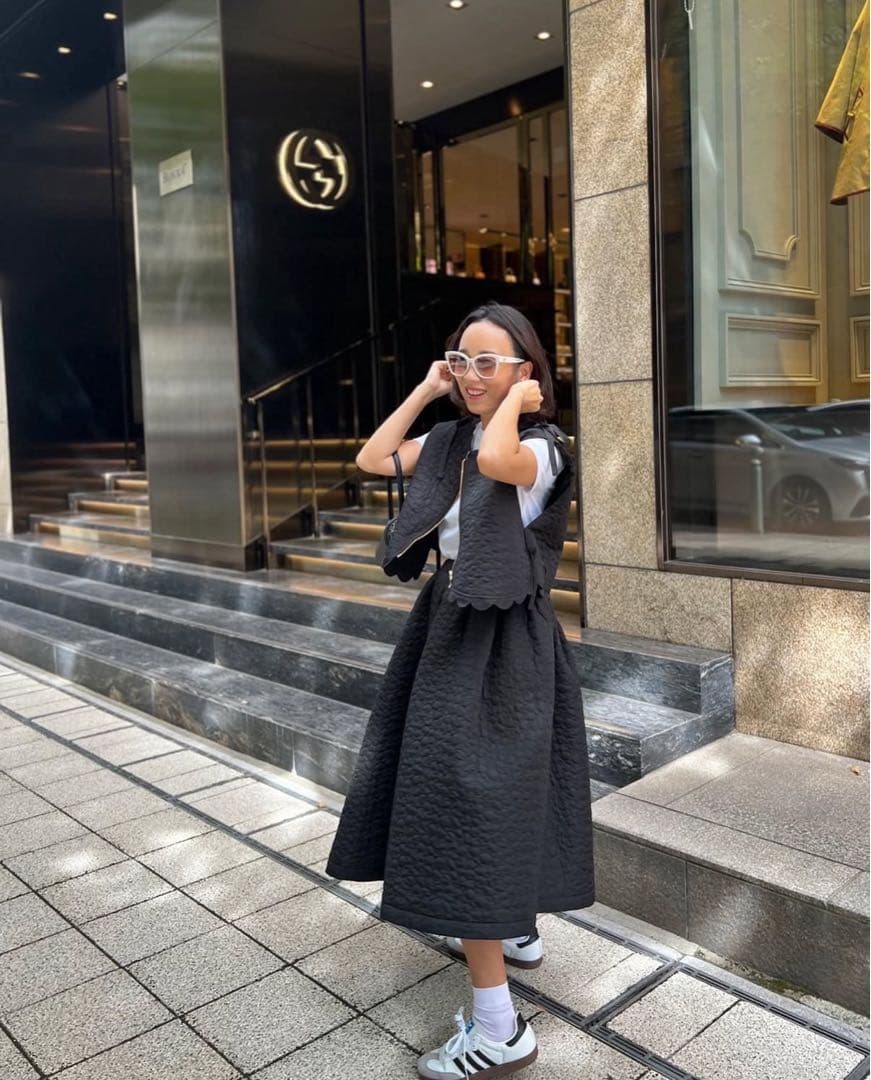 ⭐︎新品未使用⭐︎ロージーモンスターフラワーバタフライキルティングベスト