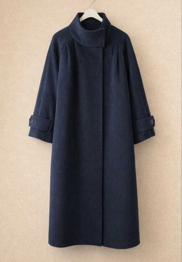 FRAY I.D（フレイ アイディー） バルマカンコート　ネイビー S