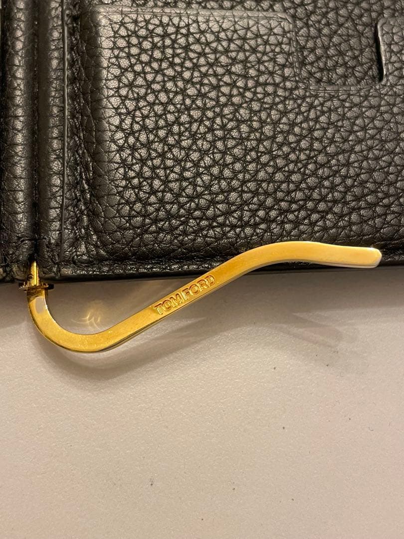 TOM FORD ブラック マネークリップ　ケース