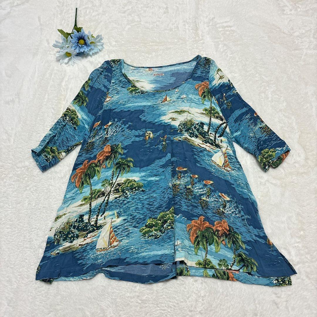 KAPITAL キャピタル アロハ チュニック XS