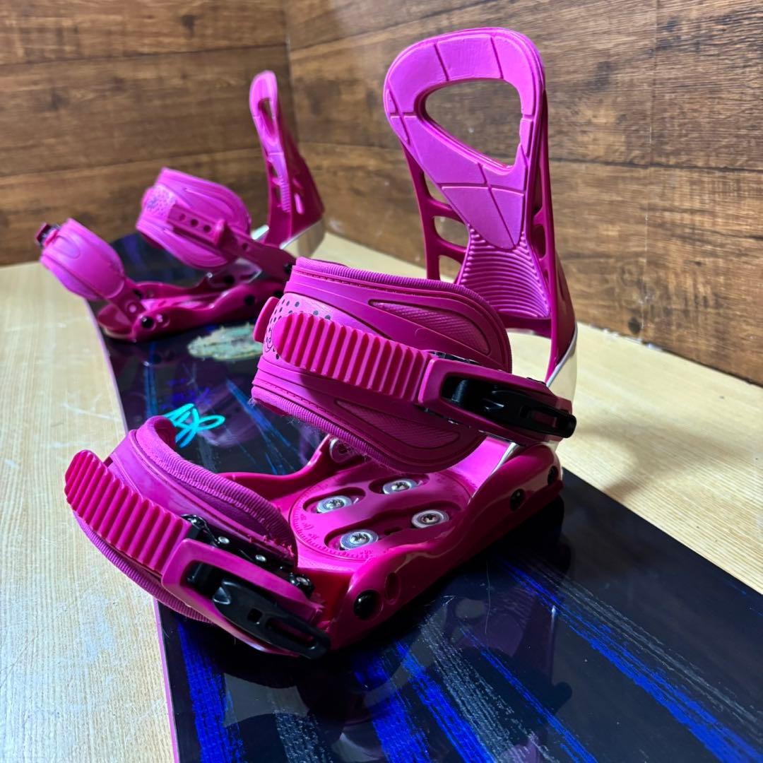 K2 初心者オススメ　レディース スノーボード 2点143cm メンテナンス済み