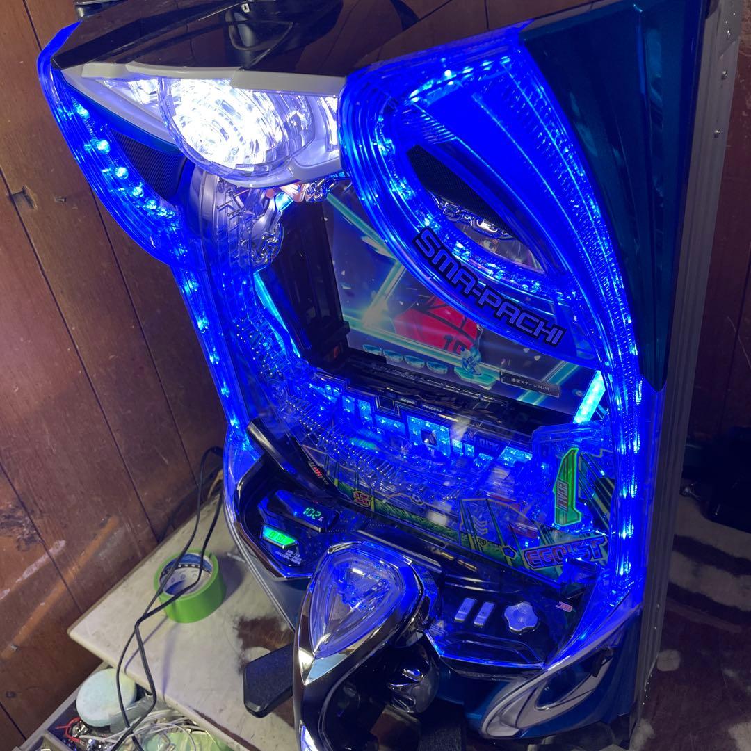 マルコム　台座・ハンドルアース付き　スマパチ　eブルーロック　青枠