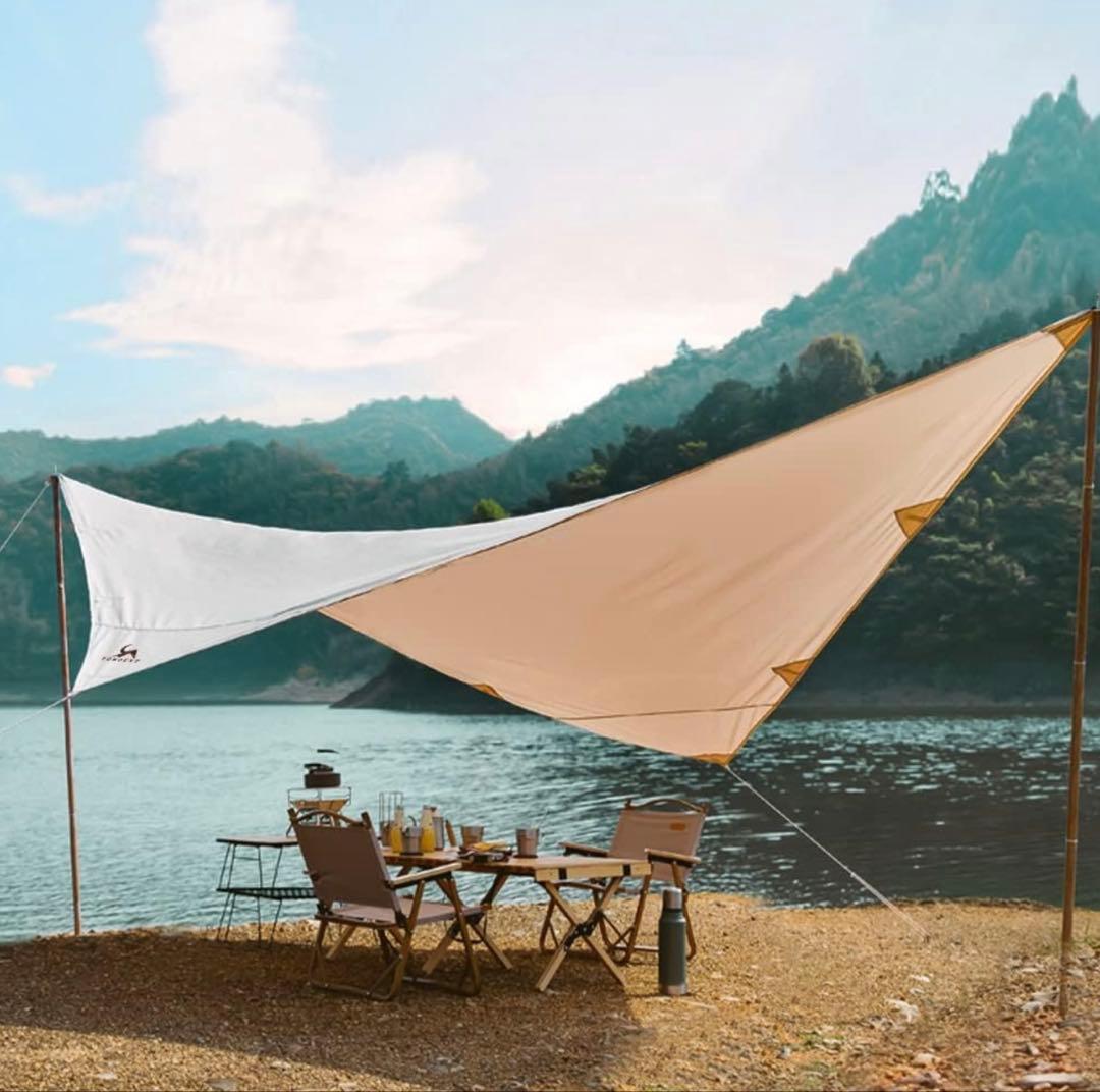 TOMOUNT タープ & DOD コンパクトタープポール