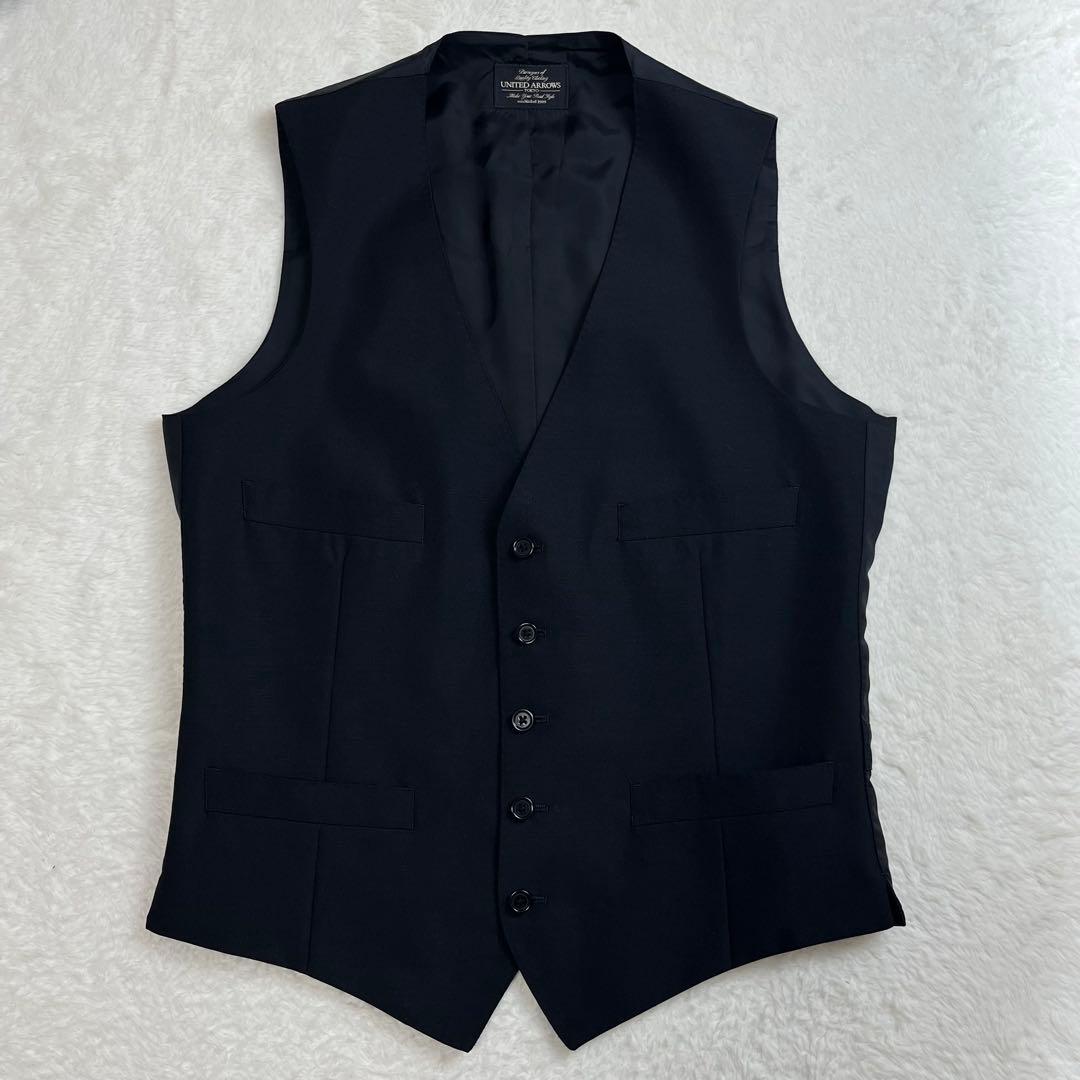 ユナイテッドアローズ　セットアップ　スリーピース　ジャケット　ベスト　パンツ