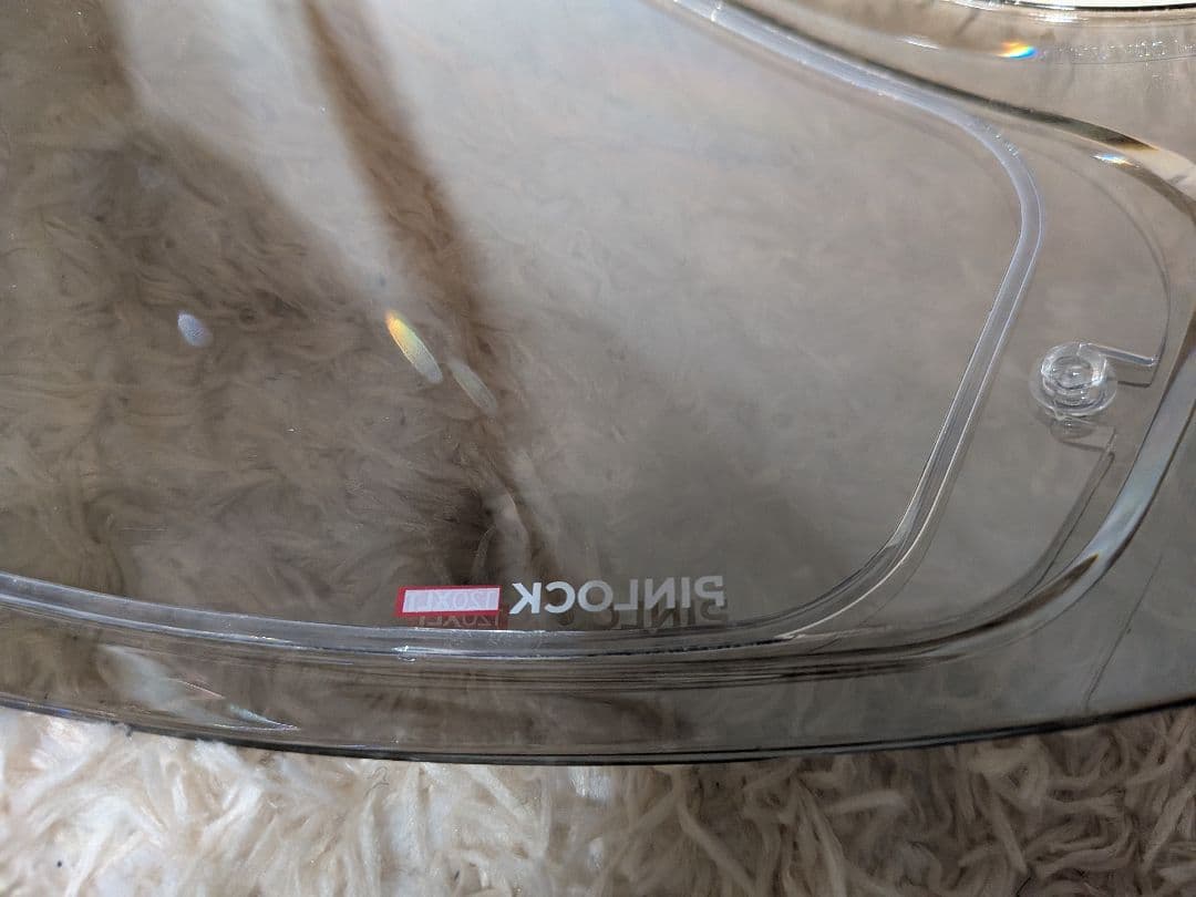 オージーケーカブト　DAFミラーシールド＆ピンロックシート クリアベース