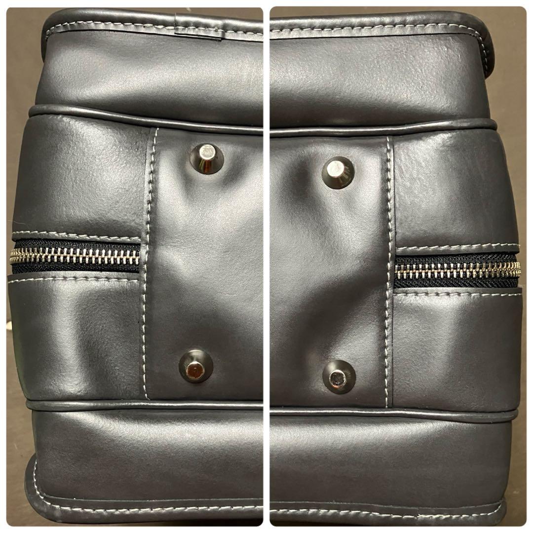 hiro　　　　　　　　　　TRAMONTANO レザー ボストンバッグ