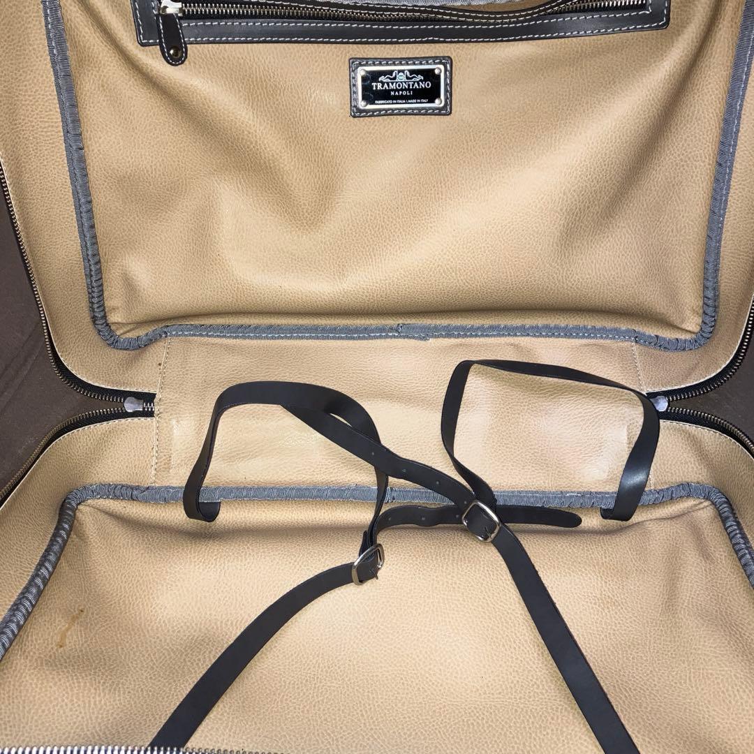 hiro　　　　　　　　　　TRAMONTANO レザー ボストンバッグ