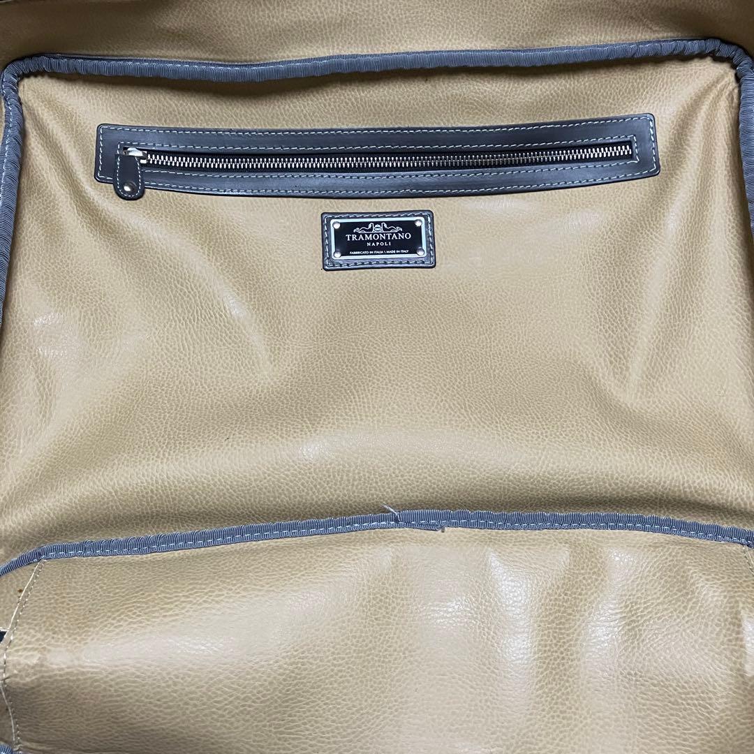 hiro　　　　　　　　　　TRAMONTANO レザー ボストンバッグ