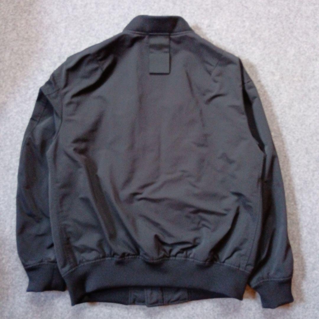 ユニクロ +J ジルサンダー コラボ MA1 オーバーサイズブルゾン ブラック