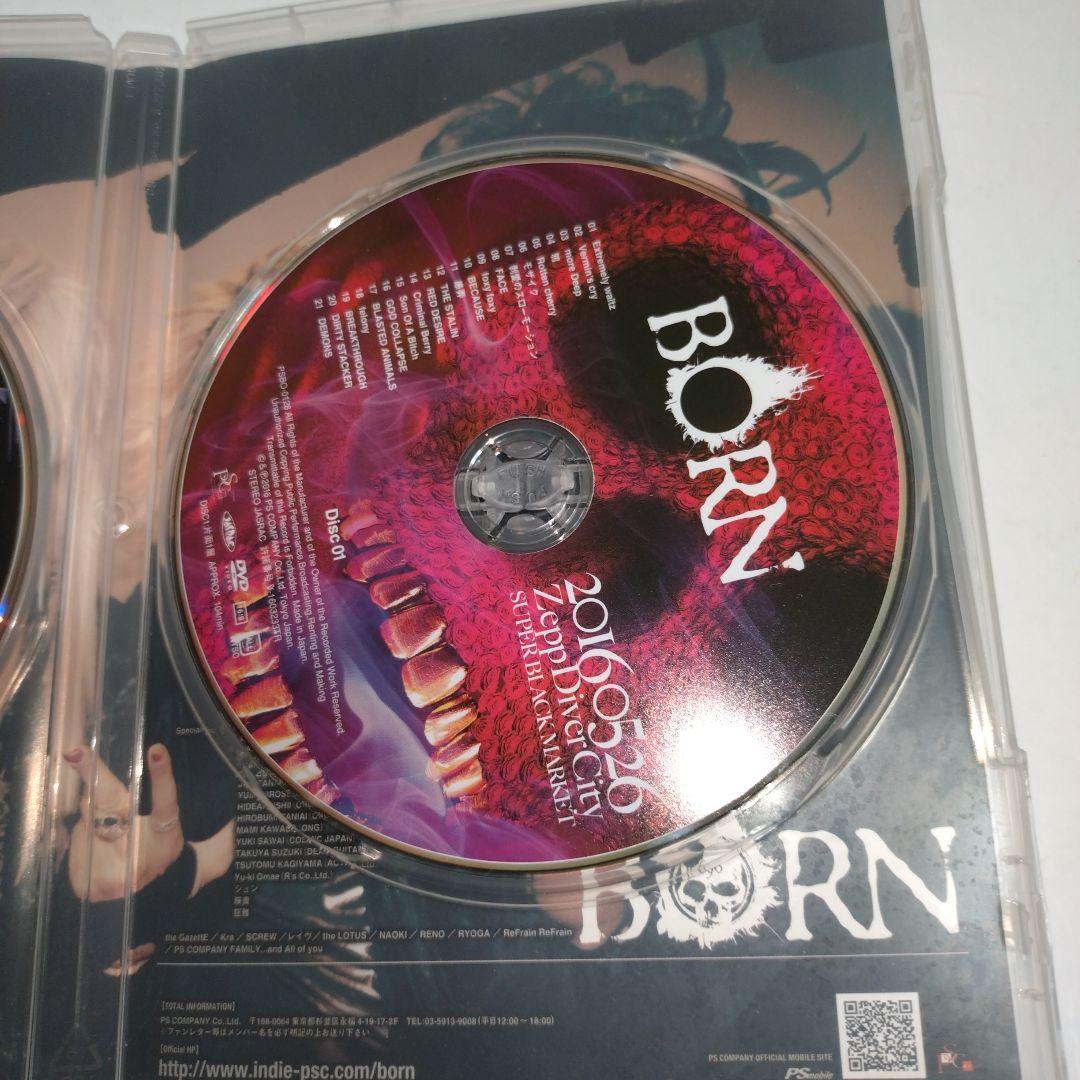 BORN　2016.05.26 Zepp DiverCity DVD　廃盤