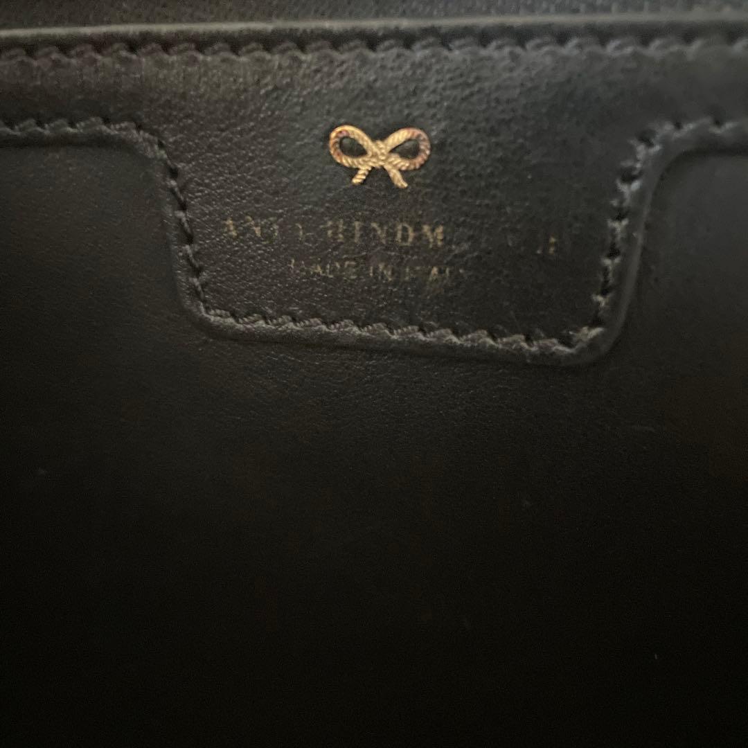 【Yuちゃん】美品アニヤハイドマーチ　スマイリーウインクトートバッグ