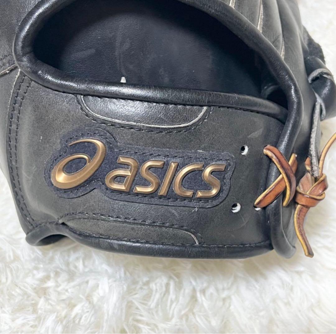 【美品】 AMBITIOUS アンビシャス 硬式用　グローブ 左投げ　ASICS