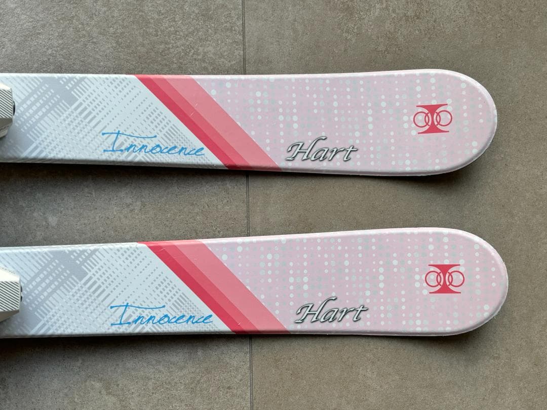 スキー板118cm ＆ ブーツ22cm　2点セット（身長124～136cm）