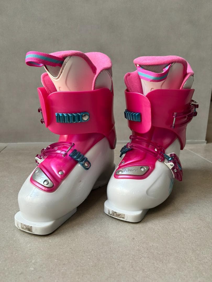 スキー板118cm ＆ ブーツ22cm　2点セット（身長124～136cm）