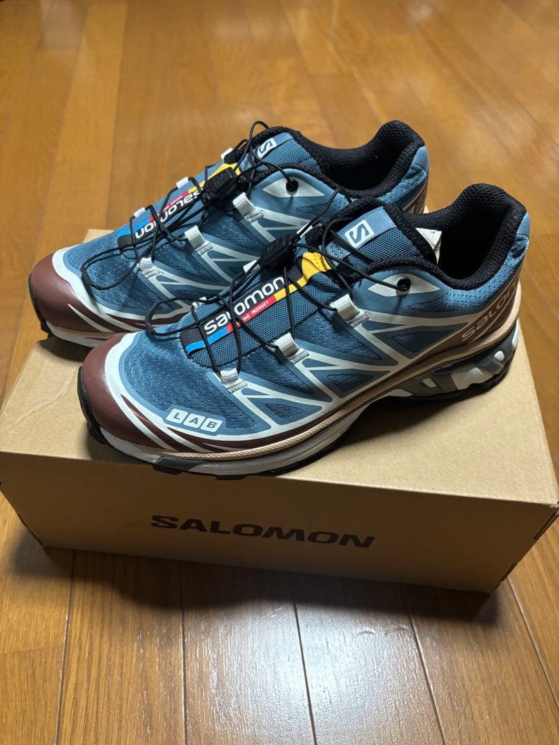 【SALOMON】XT-6 Aegean Blue/Hazelnut