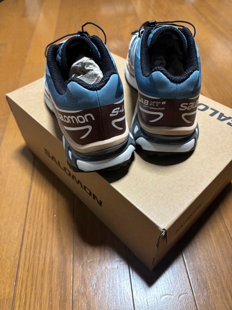 【SALOMON】XT-6 Aegean Blue/Hazelnut