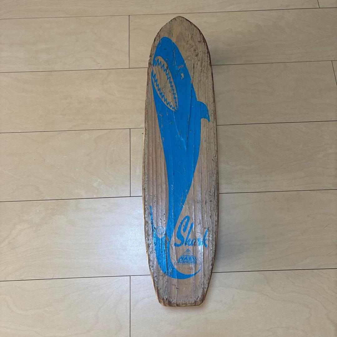ビンテージ NASH ナッシュ スケートボード 鉄ウィール Shark スケボー